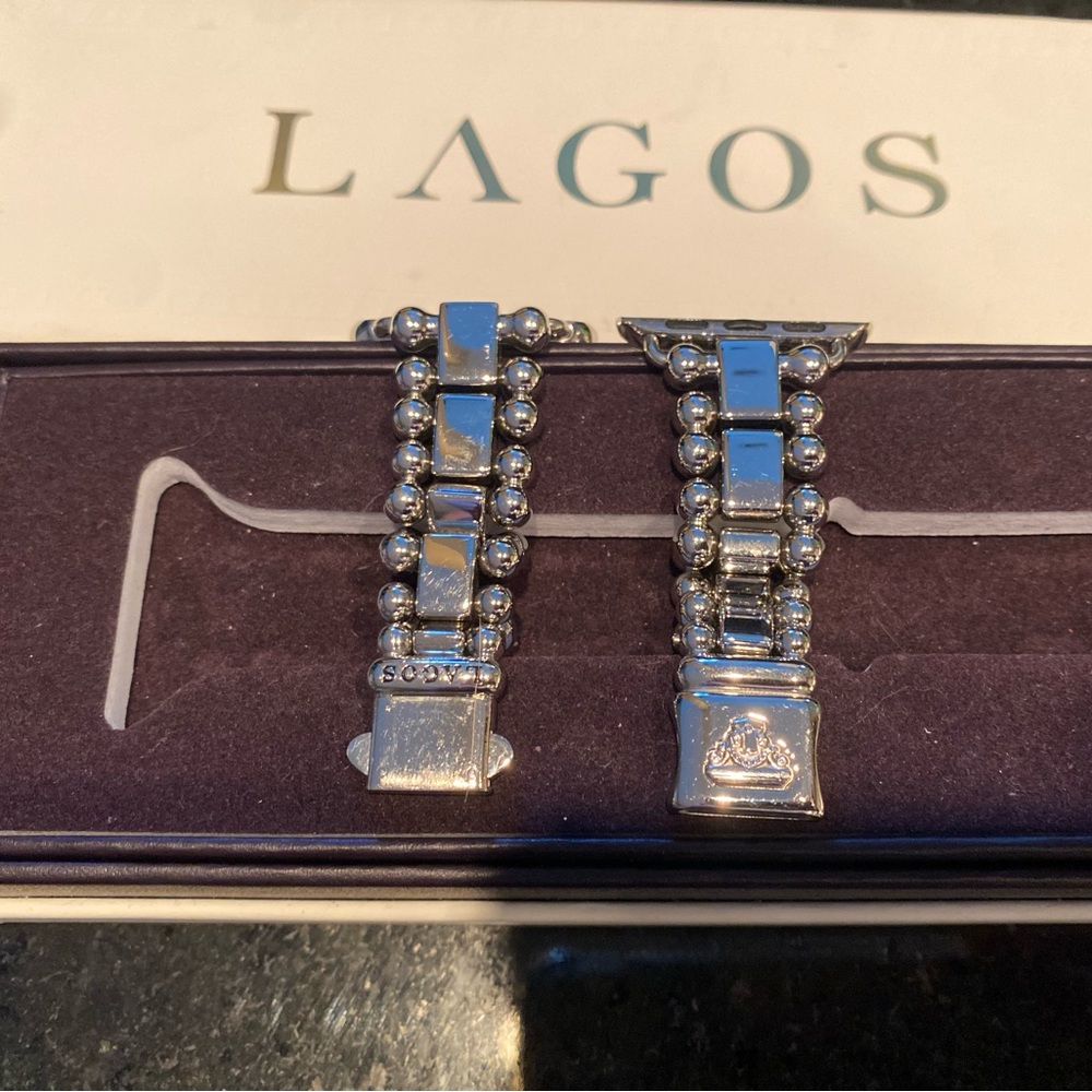 Lagos smart Caviar Collection watch bracelet.